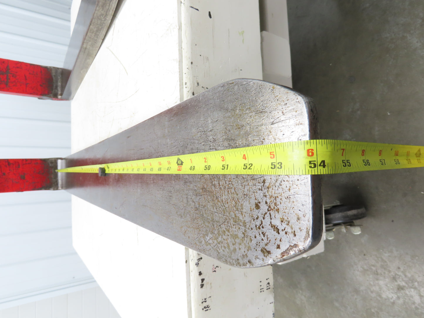 Bolzoni 6x54" Class 4 Steel Forklift Forks 25" Carriage 1-Pair 4084042 READ