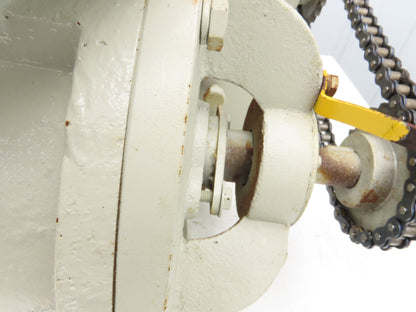 Rotary Airlock Feeder Valve 12x12" Round Flange 1.5kw 480V 3PH Chain Drive