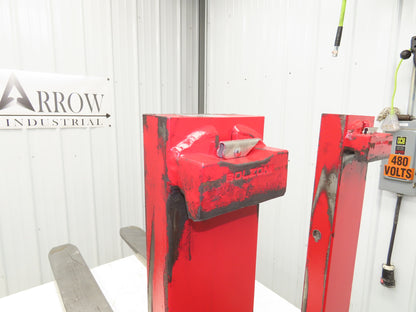 Bolzoni 6x54" Class 4 Steel Forklift Forks 25" Carriage 1-Pair 4084064