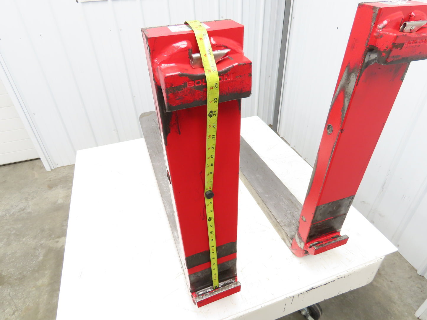 Bolzoni 6x54" Class 4 Steel Forklift Forks 25" Carriage 1-Pair 4084064