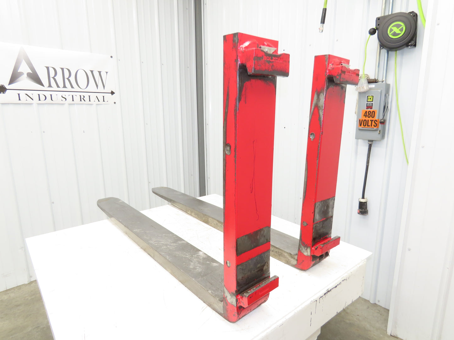 Bolzoni 6x54" Class 4 Steel Forklift Forks 25" Carriage 1-Pair 4084064