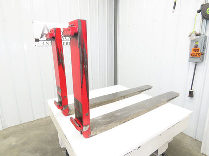 Bolzoni 6x54" Class 4 Steel Forklift Forks 25" Carriage 1-Pair 4084064