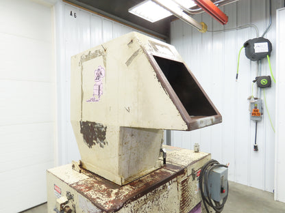 Con Air XL-10 Wor Tex Plastic Granulator Shredder Chipper 10HP 230/460V 3Ph