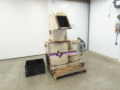 Con Air XL-10 Wor Tex Plastic Granulator Shredder Chipper 10HP 230/460V 3Ph