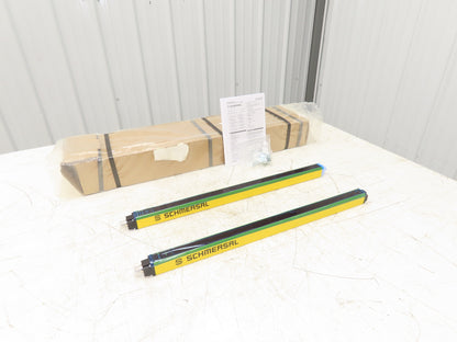Schmersal SLC440-ER-0490-14-01 Safety Light Curtain Transmitter & Receiver Set