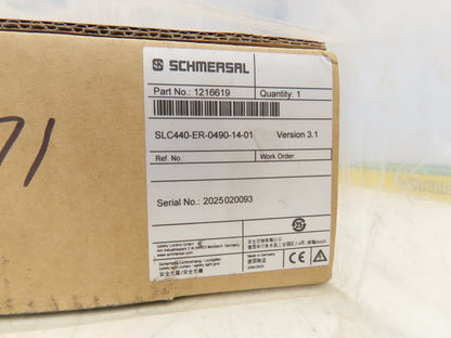 Schmersal SLC440-ER-0490-14-01 Safety Light Curtain Transmitter & Receiver Set