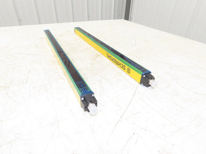 Schmersal SLC440-ER-0490-14-01 Safety Light Curtain Transmitter & Receiver Set