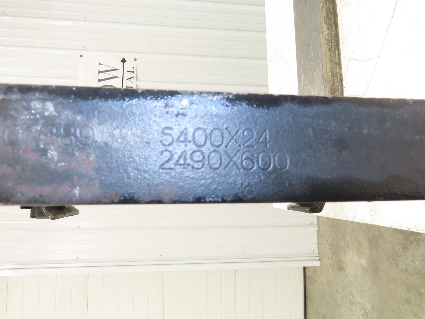 5400X24 5 X 48" Class 3 Steel Forklift Forks 20" Carriage 1-Pair READ