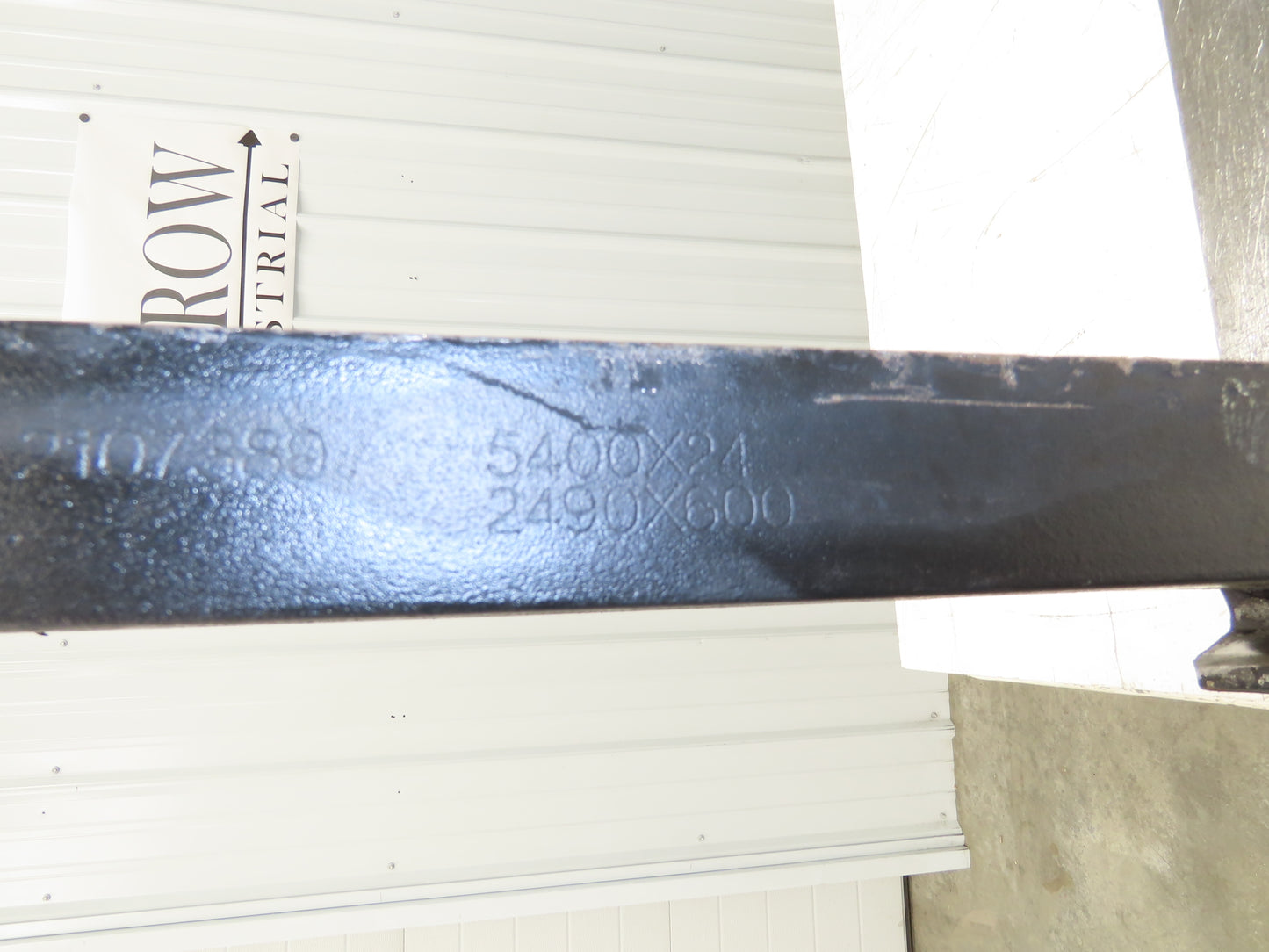 5400X24 5 X 48" Class 3 Steel Forklift Forks 20" Carriage 1-Pair READ