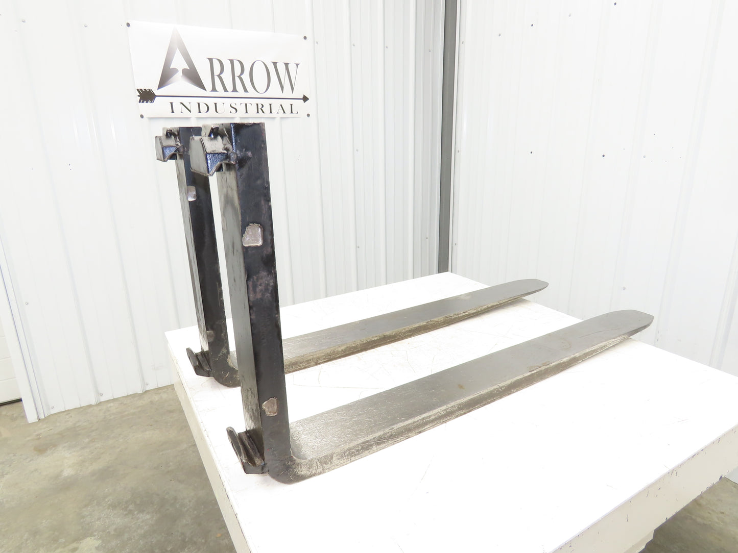 5400X24 5 X 48" Class 3 Steel Forklift Forks 20" Carriage 1-Pair READ