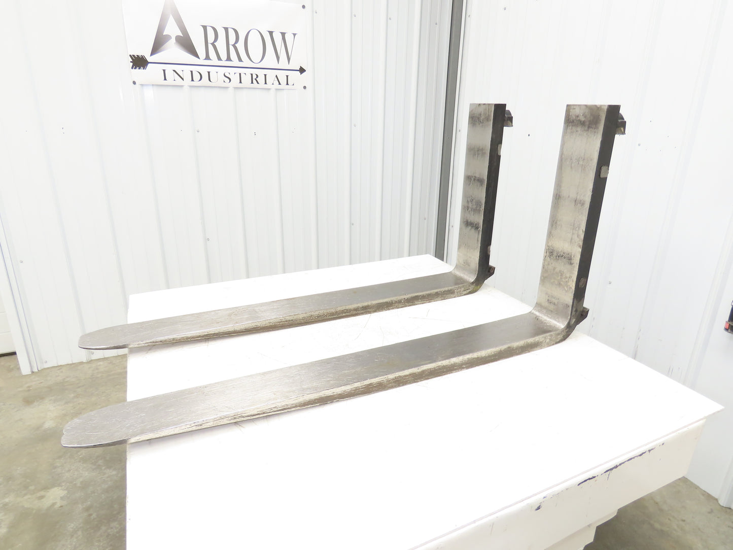 5400X24 5 X 48" Class 3 Steel Forklift Forks 20" Carriage 1-Pair READ