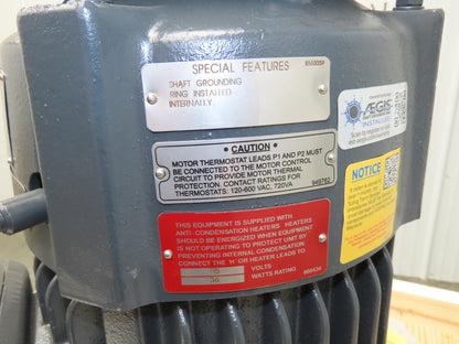 US Motors CHT5V2BLE Vertical Pump Motor 5Hp 1770rpm 480V 3PH 184TP 1" Thru Shaft