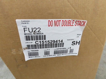 US Motors CHT5V2BLE Vertical Pump Motor 5Hp 1770rpm 480V 3PH 184TP 1" Thru Shaft