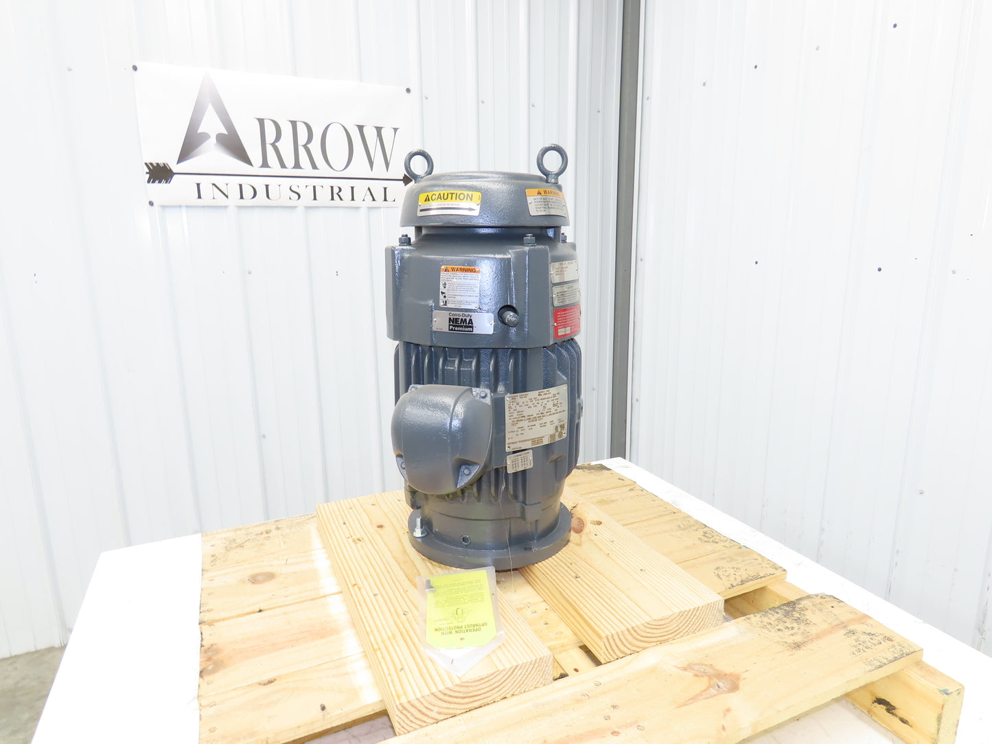 US Motors CHT5V2BLE Vertical Pump Motor 5Hp 1770rpm 480V 3PH 184TP 1" Thru Shaft