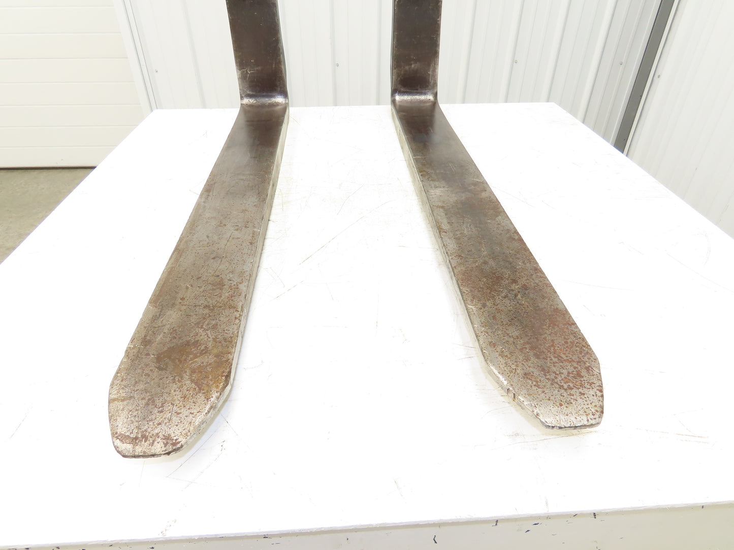 Cascade 961178 5 X 42" Class 3 Steel Forklift Forks 20" Carriage 1-Pair READ