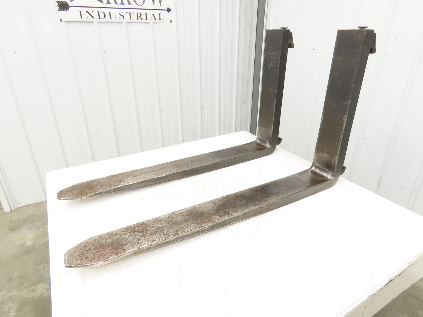 Cascade 961178 5 X 42" Class 3 Steel Forklift Forks 20" Carriage 1-Pair READ