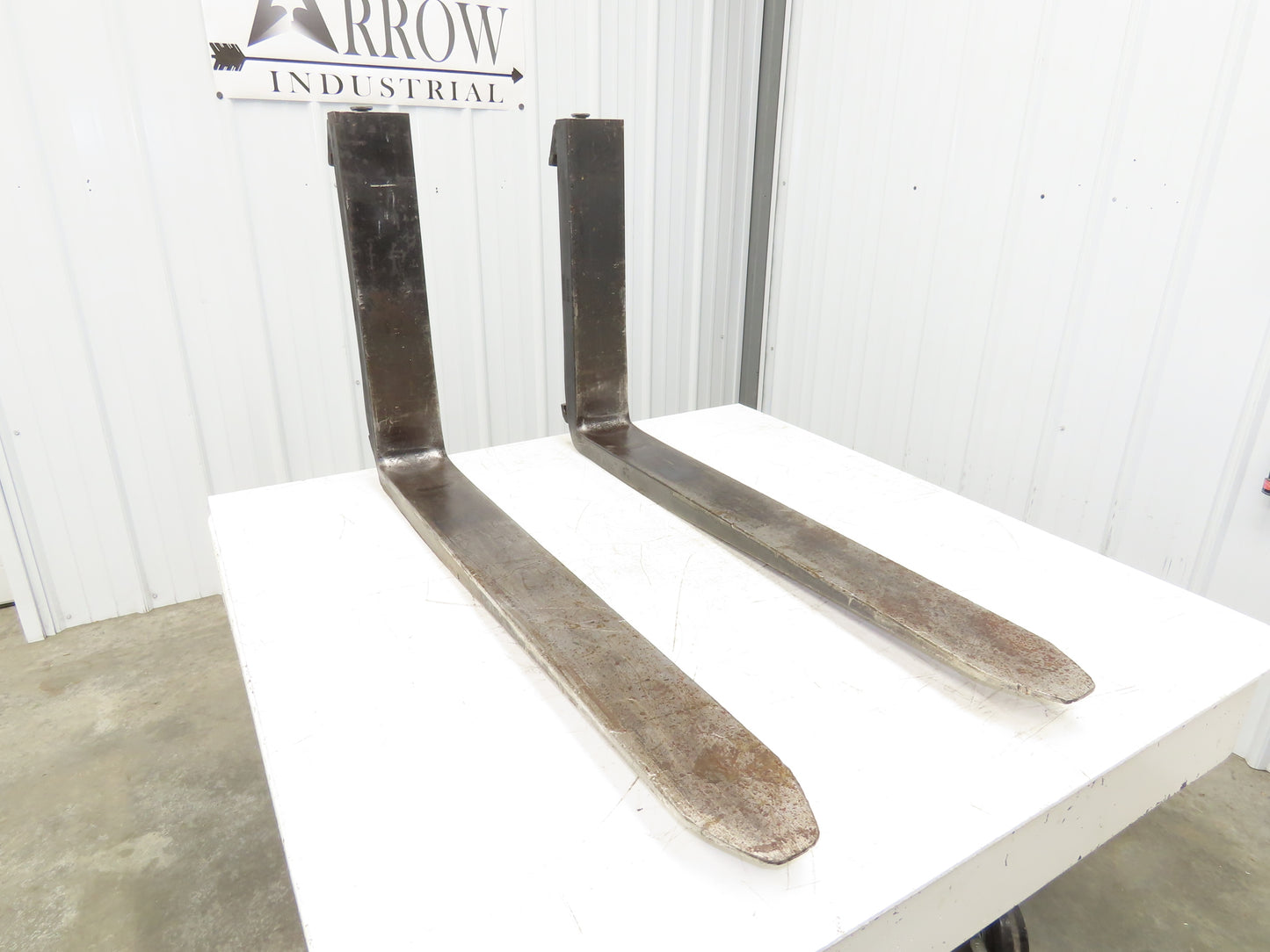Cascade 961178 5 X 42" Class 3 Steel Forklift Forks 20" Carriage 1-Pair READ