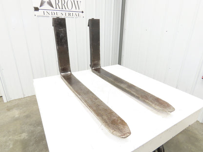 Cascade 961178 5 X 42" Class 3 Steel Forklift Forks 20" Carriage 1-Pair READ