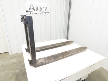 Cascade 961178 5 X 42" Class 3 Steel Forklift Forks 20" Carriage 1-Pair READ