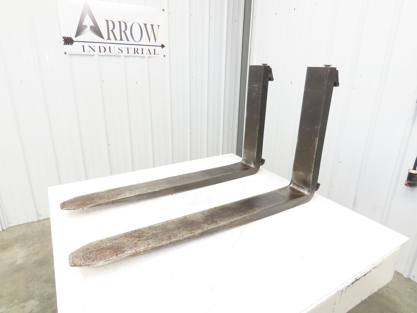 Cascade 961178 5 X 42" Class 3 Steel Forklift Forks 20" Carriage 1-Pair READ