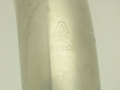 Stainless Sanitary 90° Long Elbow 1.5" Tri-Clamp x Flanged 2-Bolt  Lot of 7