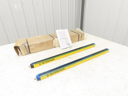 Schmersal SLC440COM-R-0650-14 Safety Light Curtain Transmitter & Receiver Set