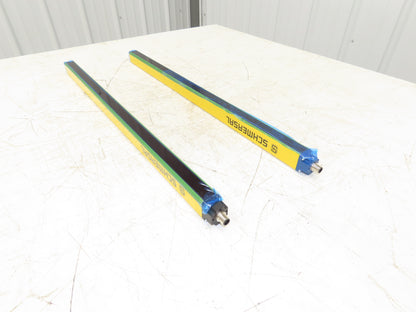 Schmersal SLC440COM-R-0650-14 Safety Light Curtain Transmitter & Receiver Set
