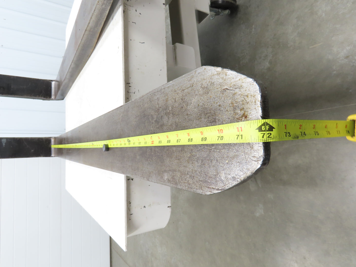 Cascade 6x72" Class 4 Steel Forklift Forks 25" Carriage 1-Pair 7000029