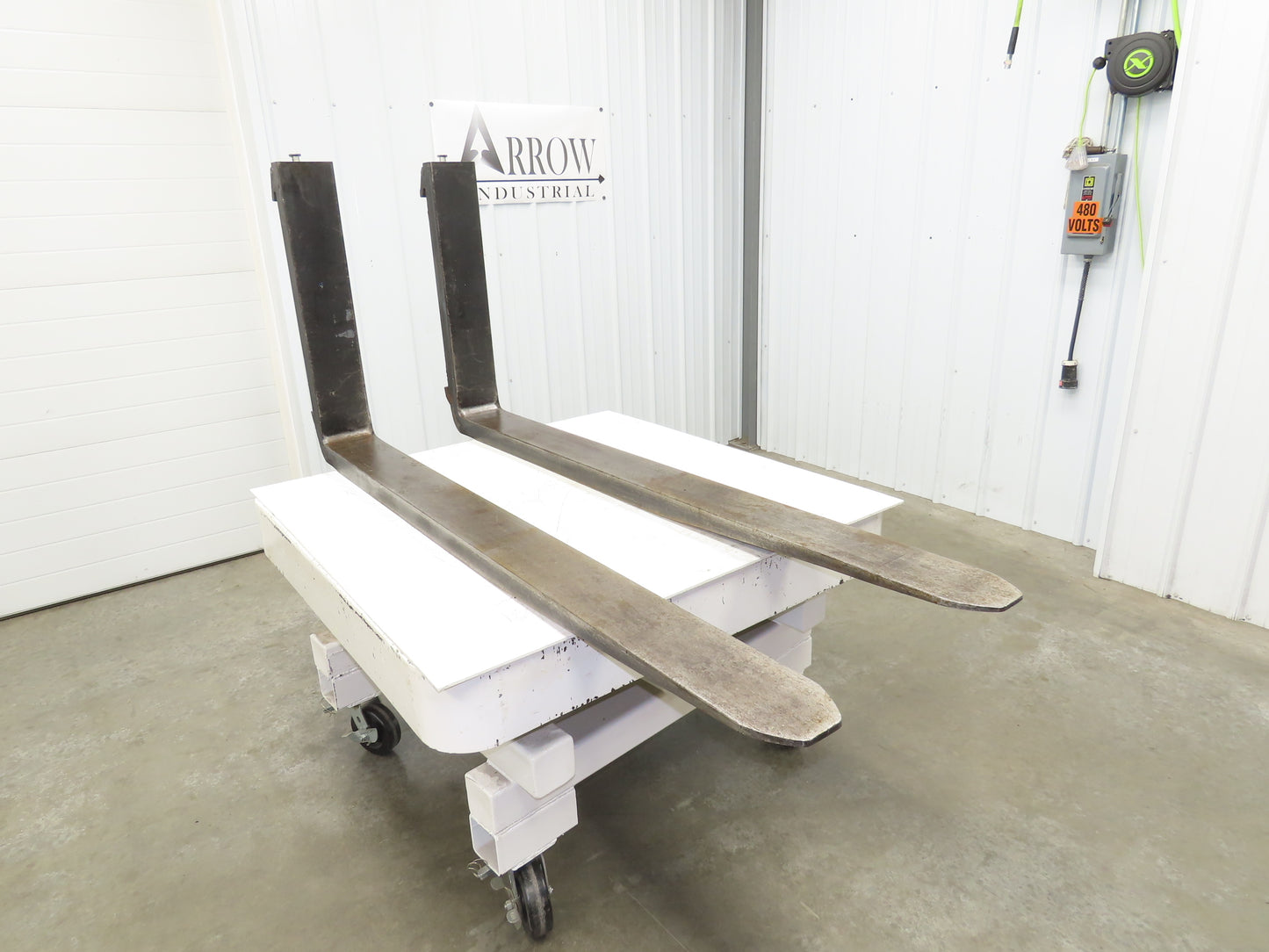 Cascade 6x72" Class 4 Steel Forklift Forks 25" Carriage 1-Pair 7000029
