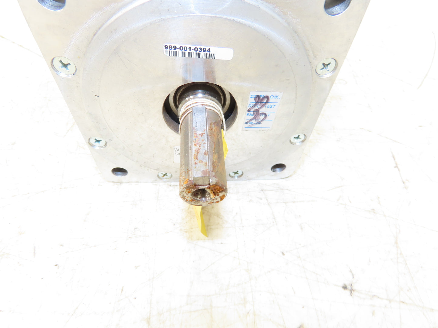 Elwood 999-001-0394 F-4050-Q-H00AA AC Servo Motor 2.5Hp 4000RPM 2000PPR Encoder