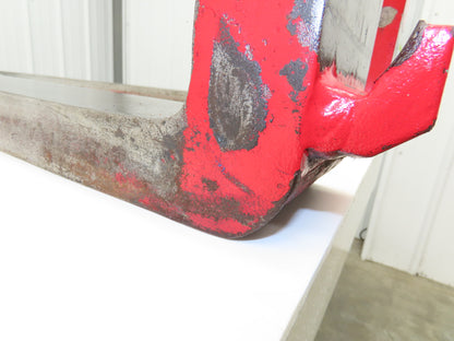 Bolzoni QQE 190830 5x48" Class 3 Steel Forklift Forks 20" Carriage 1-Pair READ