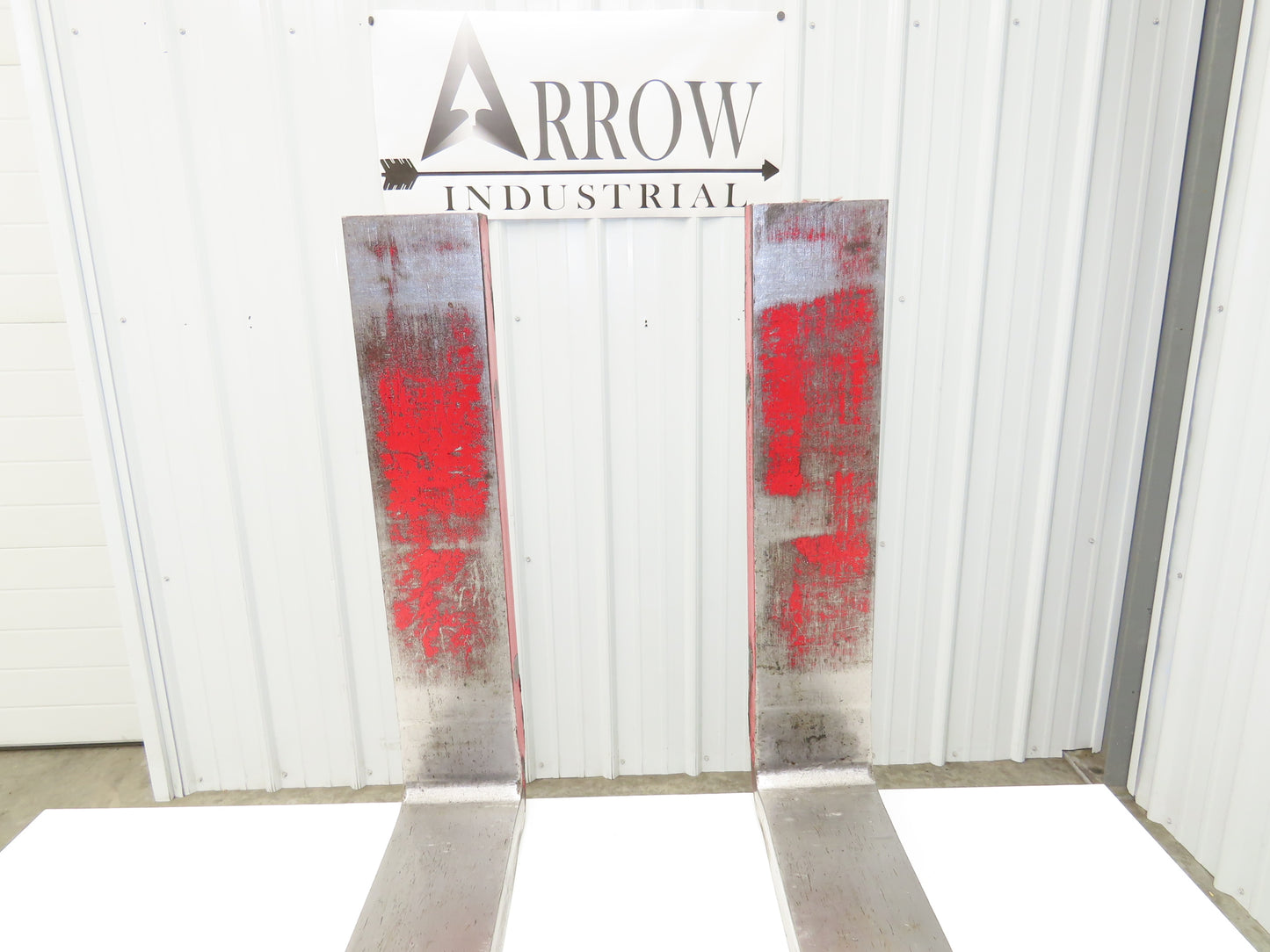 Bolzoni QQE 190830 5x48" Class 3 Steel Forklift Forks 20" Carriage 1-Pair READ