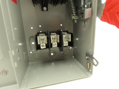 Siemens HF361 Heavy Duty Safety Fusible Disconnect Switch 3P 30A 600VAC 250VDC