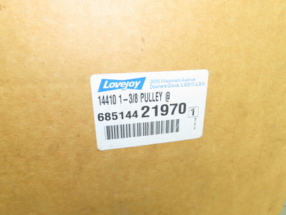 Lovejoy 14410 Variable Speed Drive Pulley 4430V Belt 1-3/8"Bore 12.5"OD