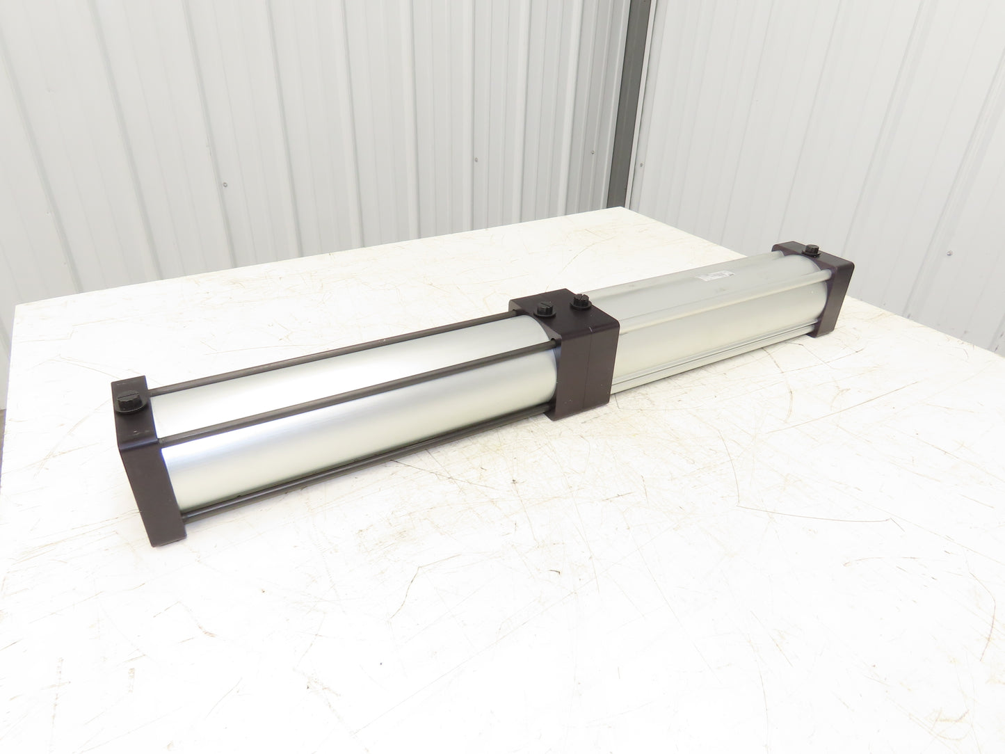 Parker 1P4MA0005513 Multi-Stage Pneumatic Air Cylinder 4" Bore 14" Stroke 250PSI