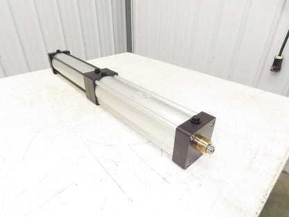 Parker 1P4MA0005513 Multi-Stage Pneumatic Air Cylinder 4" Bore 14" Stroke 250PSI