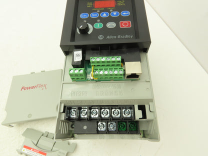 Allen Bradley 22A-D6P0N104 PowerFlex 4 AC Drive Variable Speed VFD 3Hp 480V 3PH