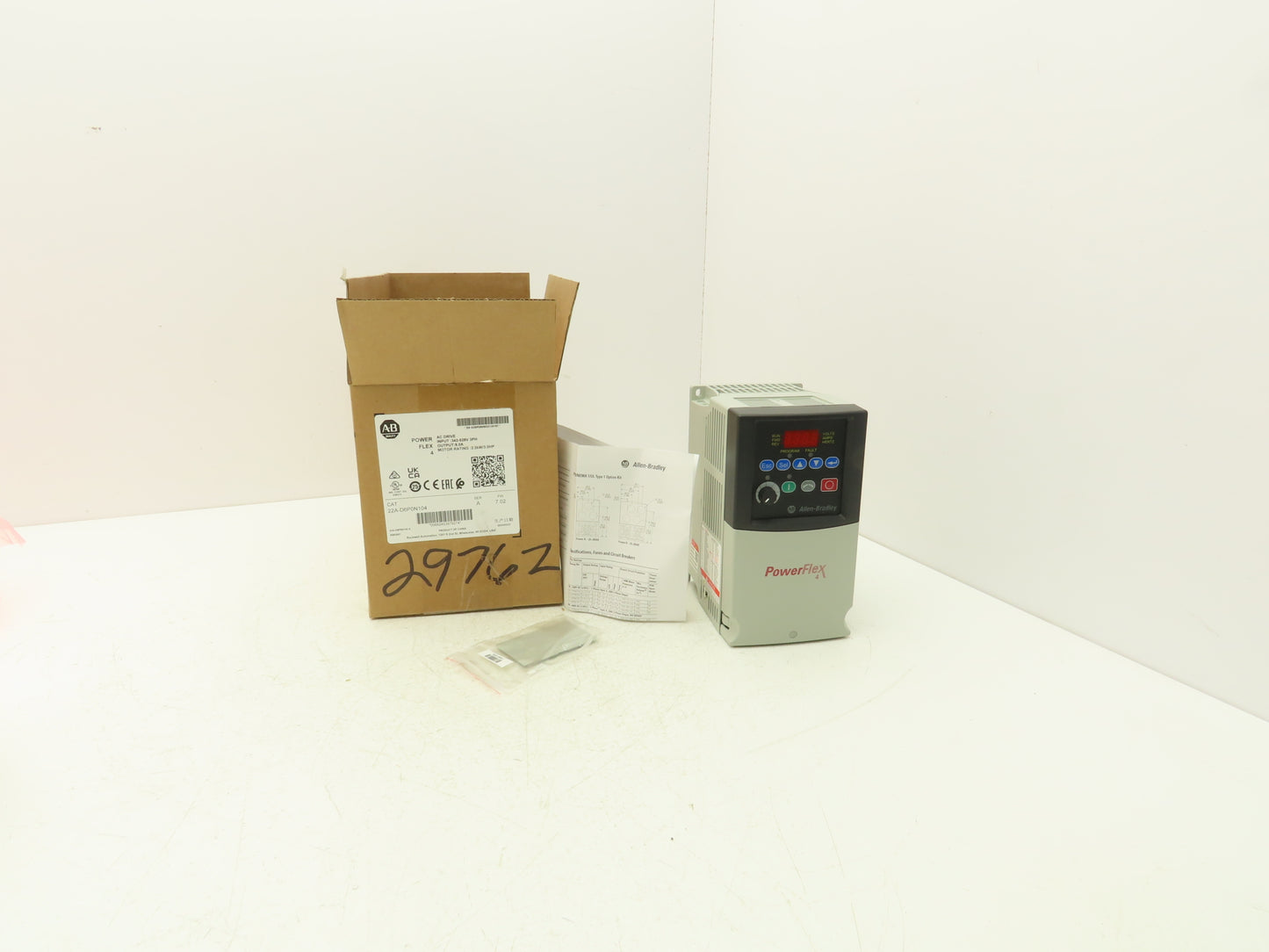 Allen Bradley 22A-D6P0N104 PowerFlex 4 AC Drive Variable Speed VFD 3Hp 480V 3PH