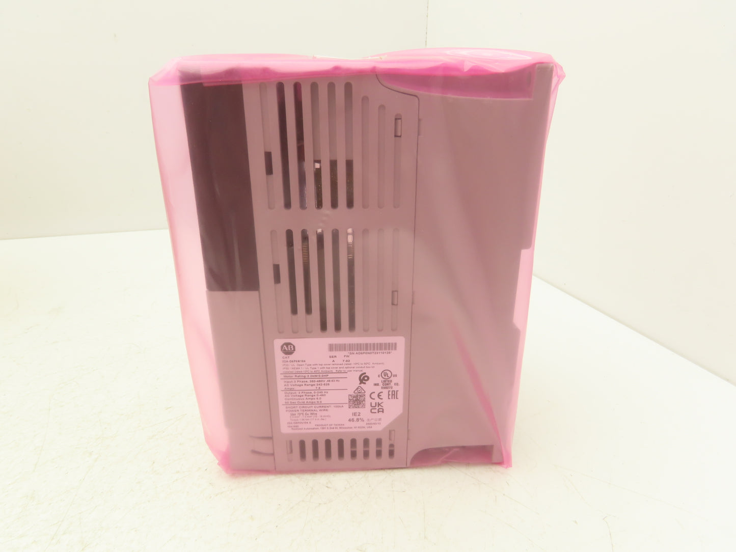 Allen Bradley 22A-D6P0N104 PowerFlex 4 AC Drive Variable Speed VFD 3Hp 480V 3PH