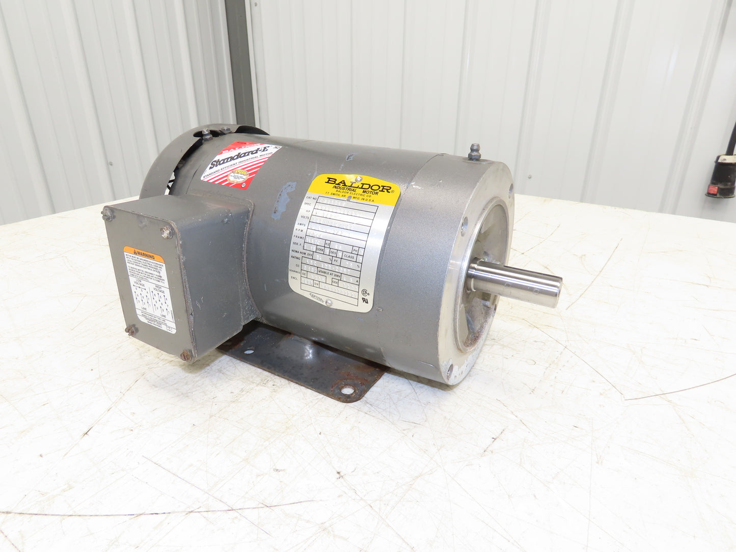 Baldor CM3554T AC Motor 1.5Hp 1740 RPM 208-230/460V 3PH 145TC