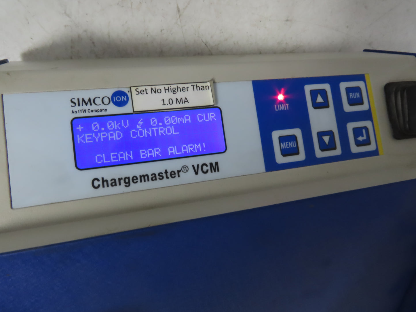 SIMCO ION VCMBP30-P Chargemaster Generator 85-264VAC 3.2A 30kV 5mA Positive