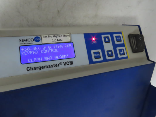 SIMCO ION VCMBP30-P Chargemaster Generator 85-264VAC 3.2A 30kV 5mA Positive