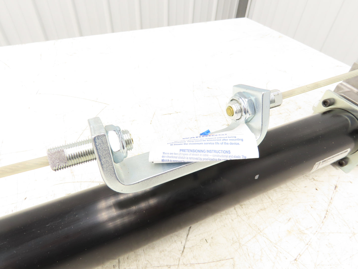 Tolomatic CC25 SK18.000 Pneumatic Air Cable Cylinder Rodless 2.5"Bore 18" Stroke-