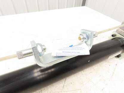 Tolomatic CC25 SK18.000 Pneumatic Air Cable Cylinder Rodless 2.5"Bore 18" Stroke-