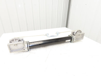 Tolomatic CC25 SK18.000 Pneumatic Air Cable Cylinder Rodless 2.5"Bore 18" Stroke-