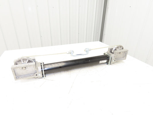 Tolomatic CC25 SK18.000 Pneumatic Air Cable Cylinder Rodless 2.5"Bore 18" Stroke-