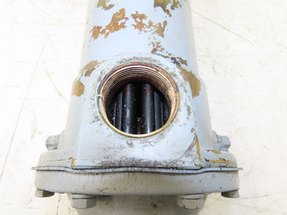 American Industrial AB-1003-C6-TP Shell & Tube Heat Exchanger 2-Pass 1.5"NPT