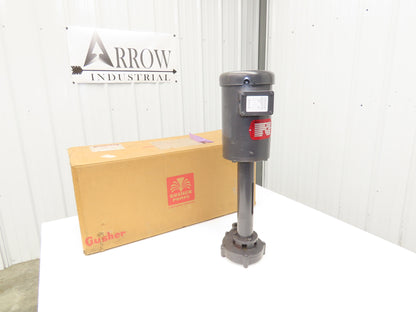 Gusher UD-XLONG Vertical Immersion Coolant Pump 3/4HP 230/460V 1" NPT Discharge