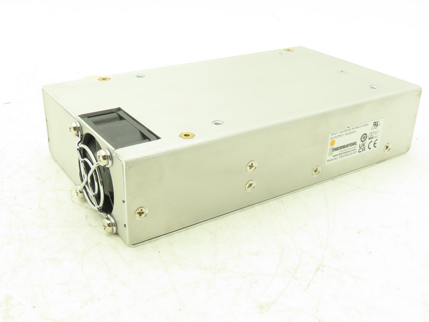 Thermatool PSUP002-02-007 Power Supply 100-240VAC Max 47-63Hz In 15VDC Out