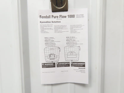 Honeywell 320010500000 Eyesaline 3.8 Gallon Eye Wash Solution Cartridge Box of 2